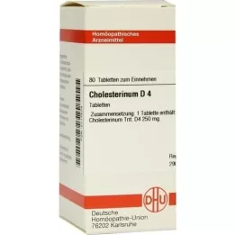 CHOLESTERINUM D 4 comprimés, 80 pc