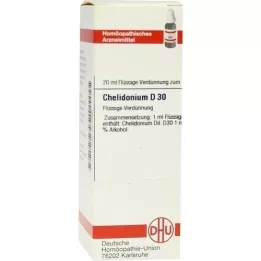 CHELIDONIUM Dilution D30, 20 ml