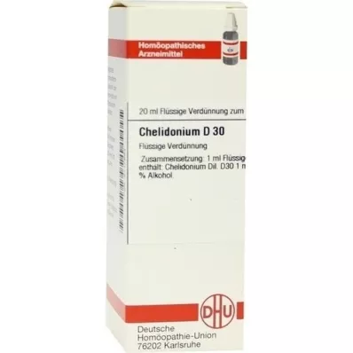 CHELIDONIUM Dilution D30, 20 ml