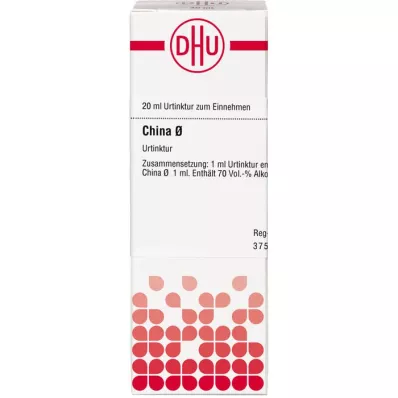 CHINA Teinture mère D 1, 20 ml CHINA Teinture mère D 1, 20 ml