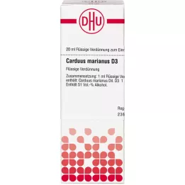 CARDUUS MARIANUS Dilution D3, 20 ml