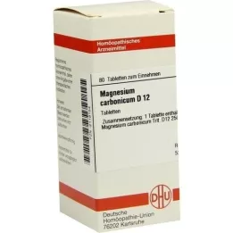 MAGNESIUM CARBONICUM D 12 comprimés, 80 pc