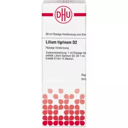 LILIUM TIGRINUM Dilution D2, 20 ml