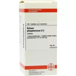KALIUM PHOSPHORICUM D 3 comprimés, 200 pc