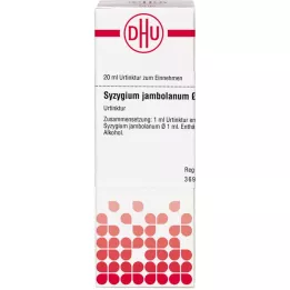 SYZYGIUM JAMBOLANUM Teinture mère D 1, 20 ml
