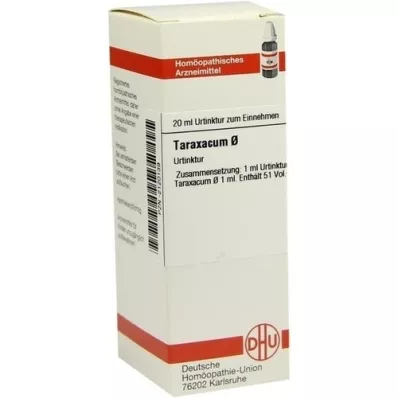 TARAXACUM Teinture mère, 20 ml