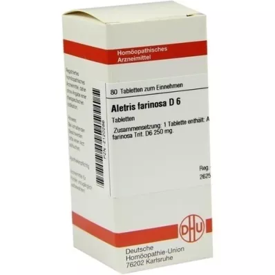 ALETRIS FARINOSA D 6 comprimés, 80 pc ALETRIS FARINOSA D 6 comprimés, 80 pc