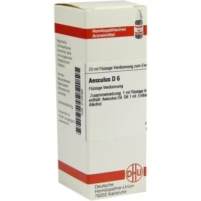 AESCULUS Dilution D6, 20 ml