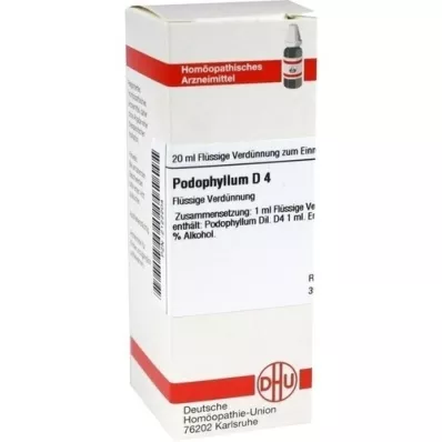 PODOPHYLLUM Dilution D4, 20 ml