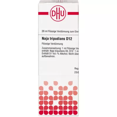 NAJA TRIPUDIANS Dilution D12, 20 ml