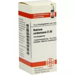 NATRIUM CARBONICUM D 30 globules, 10 g