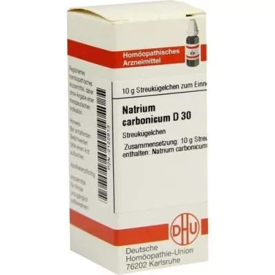 NATRIUM CARBONICUM D 30 globules, 10 g NATRIUM CARBONICUM D 30 globules, 10 g
