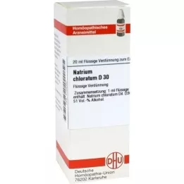 NATRIUM CHLORATUM Dilution D30, 20 ml