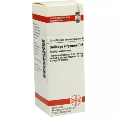 SOLIDAGO VIRGAUREA Dilution D6, 20 ml SOLIDAGO VIRGAUREA Dilution D6, 20 ml