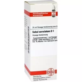 SABAL SERRULATUM Dilution J1, 20 ml