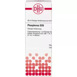 PHOSPHORUS Dilution D20, 20 ml