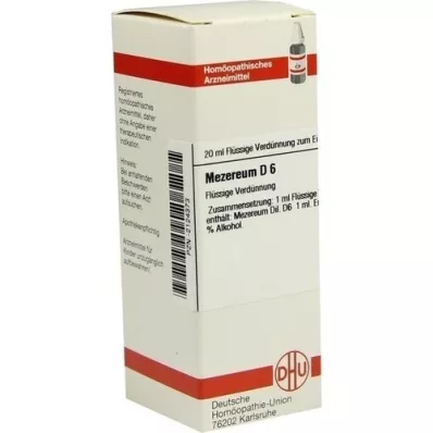MEZEREUM Dilution D6, 20 ml