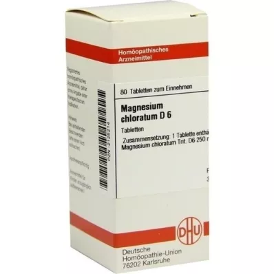 MAGNESIUM CHLORATUM D 6 comprimés, 80 pc