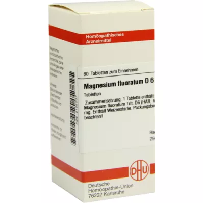 MAGNESIUM FLUORATUM D 6 comprimés, 80 pc MAGNESIUM FLUORATUM D 6 comprimés, 80 pc
