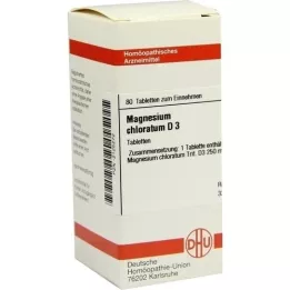 MAGNESIUM CHLORATUM D 3 comprimés, 80 pc