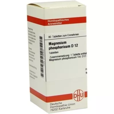 MAGNESIUM PHOSPHORICUM D 12 comprimés, 80 pc