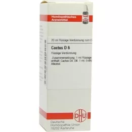 CACTUS Dilution D6, 20 ml