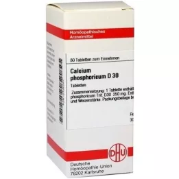 CALCIUM PHOSPHORICUM D 30 comprimés, 80 pc