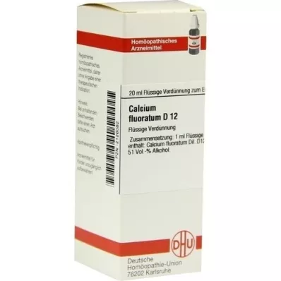 CALCIUM FLUORATUM Dilution D12, 20 ml