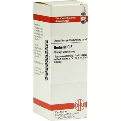 BERBERIS Dilution D2, 20 ml