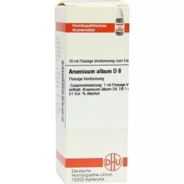 ARSENICUM ALBUM Dilution D8, 20 ml