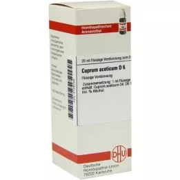CUPRUM ACETICUM Dilution D6, 20 ml