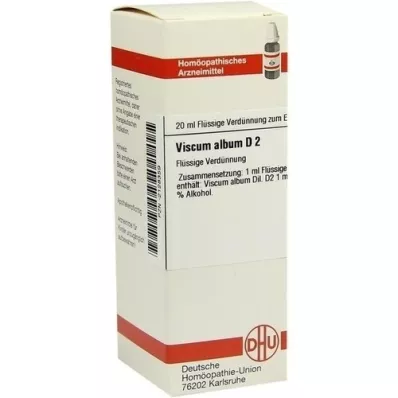 VISCUM ALBUM Dilution D2, 20 ml VISCUM ALBUM Dilution D2, 20 ml