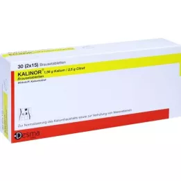 KALINOR Comprimés effervescents, 2x15 pc