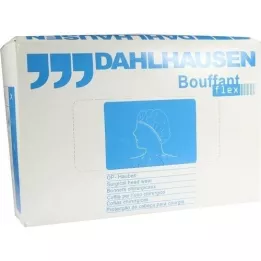 OP-HAUBE Bouffant Flex blanc, 100 pc