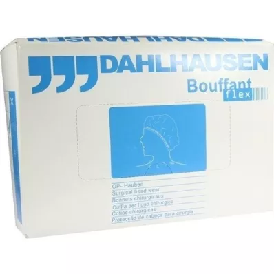 OP-HAUBE Bouffant Flex blanc, 100 pc