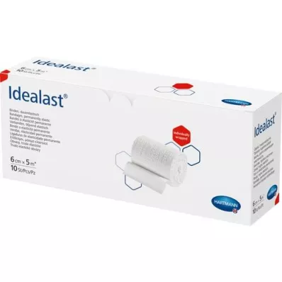 IDEALAST Bandage 6 cmx5 m blanc, 1 pièce IDEALAST Bandage 6 cmx5 m blanc, 1 pièce