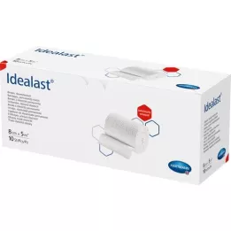 IDEALAST Bandage 8 cmx5 m blanc, 1 pièce