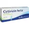 CETIRIZIN comprimés pelliculés bêta, 20 pc