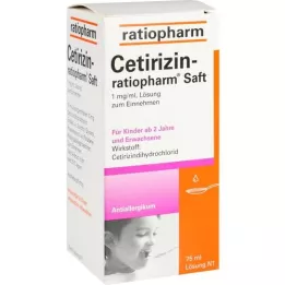 CETIRIZIN-jus de ratiopharm, 75 ml