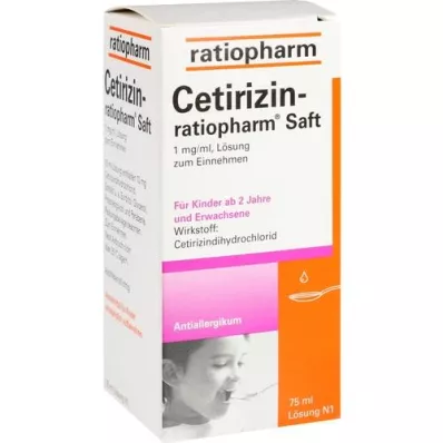 CETIRIZIN-jus de ratiopharm, 75 ml