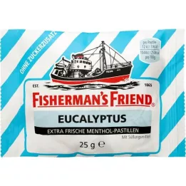 FISHERMANS FRIEND Eucalyptus sans pastilles de sucre, 25 g
