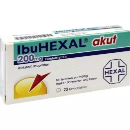 IBUHEXAL aigu 200 comprimés pelliculés, 20 pc