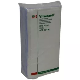 VLIWAZELL Compresses daspiration non stériles 20x40 cm, 25 pièces