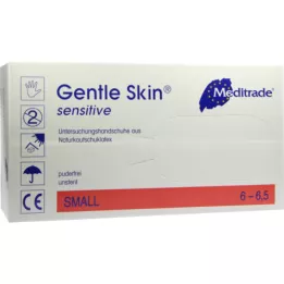 GENTLE SKIN Sensitive U.Hands.Lat.unster.pf taille S, 100 pièces