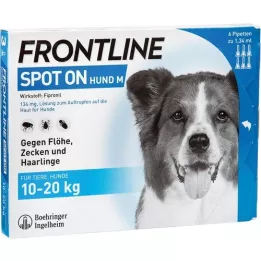 FRONTLINE Spot sur H 20 vétérinaire.Solution, 6 pièces