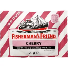FISHERMANS FRIEND Pastilles cerises sans sucre, 25 g