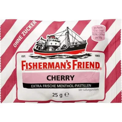 FISHERMANS FRIEND Pastilles cerises sans sucre, 25 g