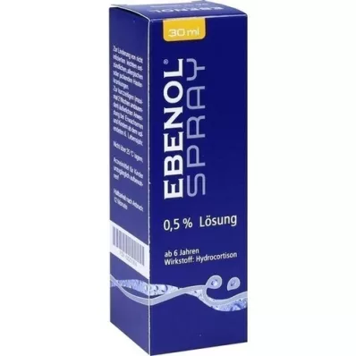 EBENOL Pulvériser une solution à 0,5 %, 30 ml