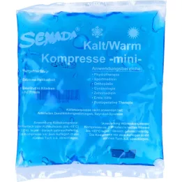 SENADA Compresse froide et chaude mini 10x10 cm, 1 pièce
