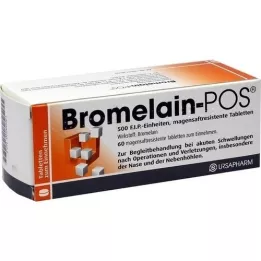 BROMELAIN POS comprimés gastro-résistants, 60 pc